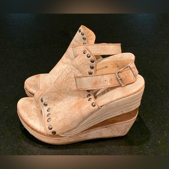 BEDSTU Shoes Bedstu Cobbler Series Joann Wedge Sandal Size 85